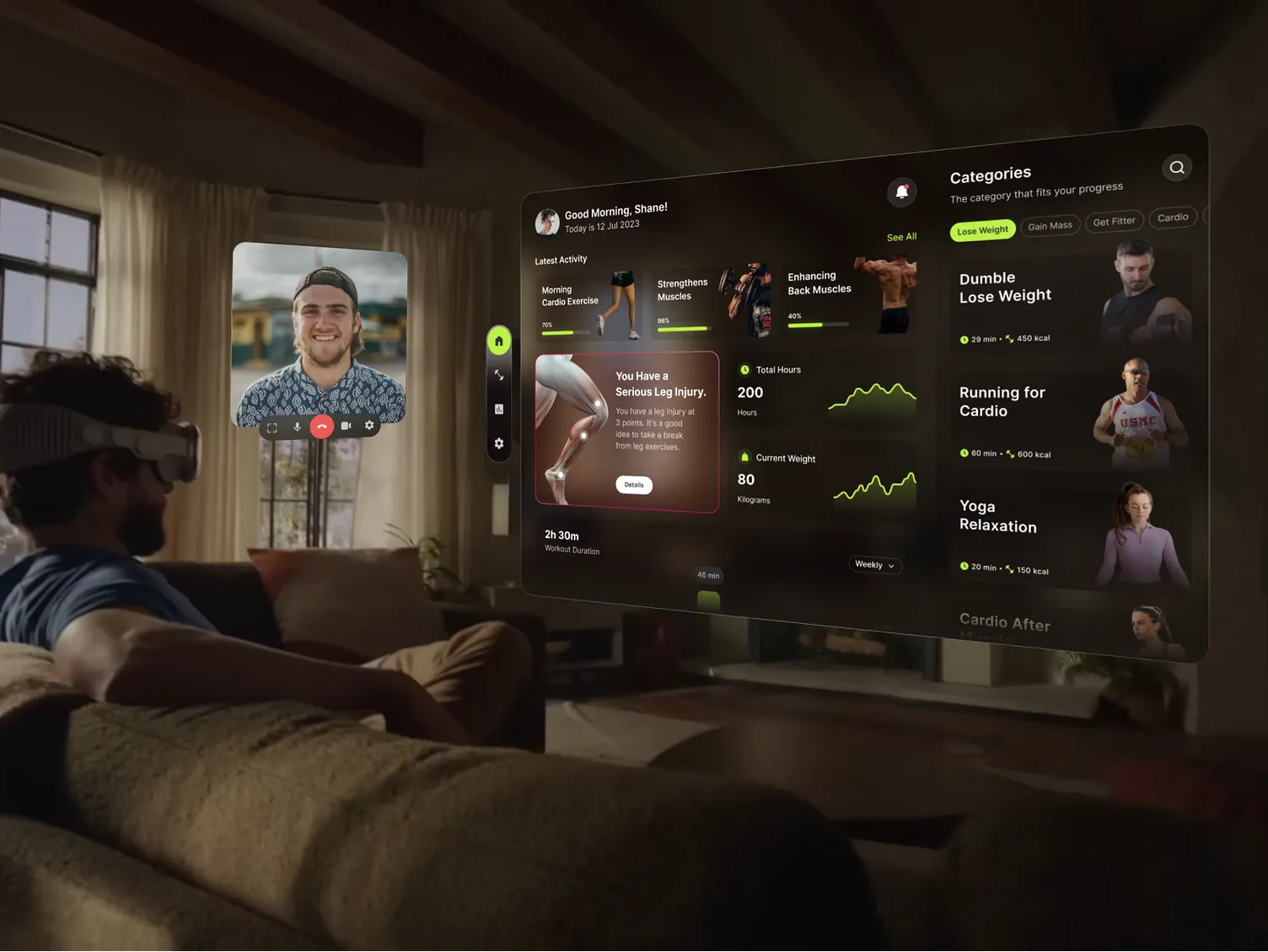 Fitfe - Apple Vision Pro